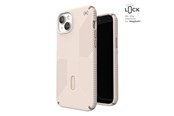 Mobiel - Covers & Cases - Speck Presidio2 Grip ClickLock & Magsafe - iPhone 15 Plus / iPhone 14 Plus Case - Bleached Bone / Heirloom Gold / Hazel Brown - 150455-3214