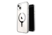Mobiel - Covers & Cases - Speck Gemshell Grip + MagSafe - Case for iPhone 15 Plus / iPhone 14 Plus - Clear / Chrome Finish - 150512-3223