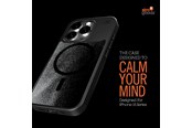 Mobiel - Covers & Cases - STM Relax Sand MagSafe - Case for iPhone 15 Pro Max - Black / Grey - STM-322-411FM-02