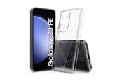 Mobiel - Covers & Cases - CRONG Crystal Shield Cover - Samsung Galaxy S23 FE Case - Transparent - CRGCSHCSGS23FETRS