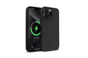 Mobiel - Covers & Cases - CRONG Color Cover Magnetic - iPhone 15 Pro MagSafe Case - Black - CRGCOLRMIP1561PBLK