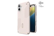 Mobiel - Covers & Cases - Speck Presidio2 Grip ClickLock & MagSafe - iPhone 16 Plus Case - Bleached Bone / Heirloom Gold / Hazel Brown - 150713-3214