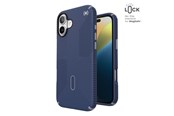 Mobiel - Covers & Cases - Speck Presidio2 Grip ClickLock & MagSafe - iPhone 16 Plus Case - Coastal Blue / Dust Gray / White - 150713-3206