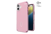 Mobiel - Covers & Cases - Speck Presidio2 Pro ClickLock & MagSafe - iPhone 16 Plus Case - Wednesday Pink / Boysenberry Purple / White - 150712-3250