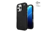 Mobiel - Covers & Cases - Speck Presidio2 Grip ClickLock & MagSafe - iPhone 16 Pro Case - Black / Slate Gray / White - 150701-3205