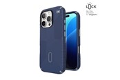 Mobiel - Covers & Cases - Speck Presidio2 Grip ClickLock & MagSafe - iPhone 16 Pro Case - Coastal Blue / Dust Gray / White - 150701-3206