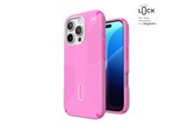 Mobiel - Covers & Cases - Speck Presidio2 Grip ClickLock & MagSafe - iPhone 16 Pro Case - True Pink / Shocking Pink / White - 150701-3249
