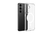 Mobiel - Covers & Cases - CRONG Crystal Shield Magnetic - Samsung Galaxy S25 MagSafe Case - Clear - CRGCSHMSGS25TRS