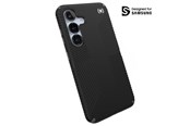 Mobiel - Covers & Cases - Speck Presidio2 Grip Magnet - Samsung Galaxy S25 / 24 MagSafe Case - Black/Slate Gray/White - 150866-3205