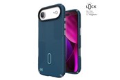 Mobiel - Covers & Cases - Speck Presidio2 Grip ClickLock & MagSafe - iPhone Air Case - Deep Sea / Silver Metallic / Spell Blue - 150968-3261