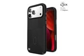 Mobiel - Covers & Cases - Speck Presidio2 Grip ClickLock & MagSafe Case for iPhone 17 Pro Max - Black / Gray / White - 150986-D143