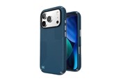 Mobiel - Covers & Cases - Speck Presidio2 Grip MagSafe - iPhone 17 Pro Case - Deep Sea/Silver Metallic - 150976-3261