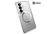 Mobiel - Covers & Cases - Speck Presidio Perfect-Clear Magnet - Samsung Galaxy S26 MagSafe Case - Clear/Clear/Silver - 151059-3240