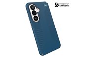 Mobiel - Covers & Cases - Speck Presidio2 Grip Magnet - Samsung Galaxy S26 MagSafe Case - Deep Sea/Silver Metallic/Spell Blue - 151058-3261