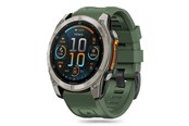 Smartwatch - Accessoires - Tech-Protect Silicone Strap for Garmin Fenix 5S / 5S PLUS / 6S / 6S Pro / 7S / 8 (43 MM) - Green - 5906302377268