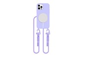Mobiel - Covers & Cases - Tech-Protect MagNecklace MagSafe Case for iPhone 12 / 12 Pro - Lavender - 5906302376131
