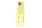 Mobiel - Covers & Cases - Tech-Protect MagNecklace MagSafe Case for iPhone 15 Pro - Yellow - 5906302376001