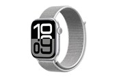 Smartwatch - Accessoires - CRONG Nylon - Sport Band for Apple Watch 38/40/41/42 mm - Silver Gray - CRG40NLBSHL