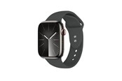 Smartwatch - Accessoires - CRONG Liquid - Apple Watch Strap 44/45/46/49 mm - Graphite - CRG-44LQB-GRP