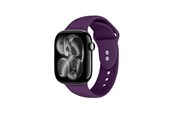 Smartwatch - Accessoires - CRONG Liquid - Apple Watch Strap 44/45/46/49 mm - Plum - CRG44LQBPLM