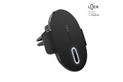 Mobiel - Adapters & Opladers - Speck Charging Vent Mount + ClickLock - MagSafe Wireless Charging Car Holder - Black - 150683-1041