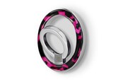 Mobiel - Overige accessoires - CRONG Deluxe RING Holder - MagSafe Magnetic Phone Holder - Pink Tortoise - CRGDLRHPTO