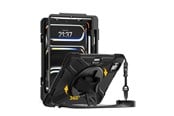 Tablet - Hoezen - CRONG Defender Plus – Rugged case iPad Pro 11" M5 (2025) / M4 (2024) - Black - CRGDPIPDP11BLK