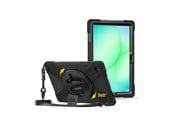 Tablet - Hoezen - CRONG Defender Plus - Rugged Case Samsung Galaxy Tab A11+ 10.9" - black - CRGDPSGTA11PBLK