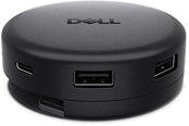 Docking station - Dell Pro 7-in-1 USB-C Travel Hub - DA326 - DA326-BK-EMEA