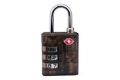 Vrije tijd & Reizen - Dunlop - TSA combination lock for suitcase / luggage - Black - 8711252102795_BLACK