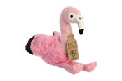 Plush - Eco Nation – Plush Toy / Cuddly Sitting Flamingo 27 cm Eco-Friendly - 35005
