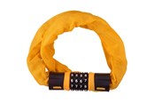 Fietsaccessoires - Dunlop - Bicycle Lock with Combination Chain - Orange - 8711252075594YELLOW