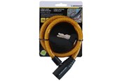 Fietsaccessoires - Dunlop - Spiral keyed bicycle lock 65 cm - orange - 871125208264_ORANGE