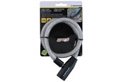 Fietsaccessoires - Dunlop - Keyed spiral bicycle lock 65 cm - white - 871125208264_WHITE