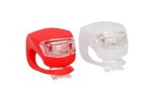 Bike Lights - Dunlop - A set of silicone LED lamps front and rear - 8711252053202