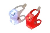 Bike Lights - Dunlop - Set of silicone LED bicycle lamps front and rear - 8711252417929