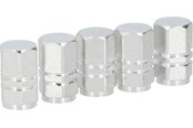 Auto-accessoires - Dunlop - Valve caps - Silver - 8711252058269