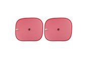 Auto-accessoires - Dunlop - Sun visor for car side windows 36x44 cm 2 pcs - red - 8711252164564RED