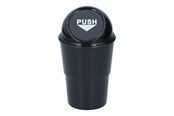 Auto-accessoires - Dunlop - Car Trash Bin 400 ml 10x17 cm - Black - 8711252253374_BLACK
