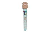 Schrijf- en tekengerei - Pusheen - 10-color automatic ballpoint pen with a 3D figure from the Foodie collection - B3DGE004