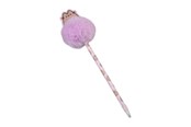 Schrijf- en tekengerei - Pusheen - Ballpoint pen with a pompom from the Moments collection - BOXE0631