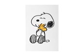 Schrijf- en tekengerei - Snoopy - Plush notebook / notebook A5 from the Lazy Days collection - CTPA5009