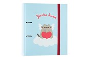 Schrijf- en tekengerei - Pusheen - A4 binder from the Purrfect Love collection - 2 rings elastic band - C2AT0069