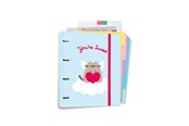Ordners & ringmappen - Pusheen - A4 binder from the Purrfect Love collection with sheets - 4 rings elastic band - CBK0139
