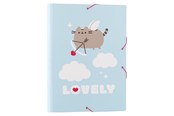 Ordners & ringmappen - Pusheen - Folder / document storage bag from the Purrfect Love collection - 24.5 x 34 cm - CSG0132