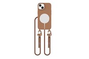 Mobiel - Covers & Cases - Tech-Protect MagNecklace MagSafe Case for iPhone 13 - Brown - 5906302370474
