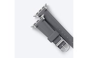 Smartwatch - Accessoires - AmazingThing Class Band Leather Strap for Apple Watch 45 / 46 / 49 mm - Gray - TGL49BK