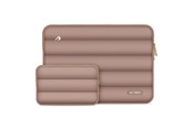 Tassen - Tech-Protect Puffy Laptop Bag 15-16" - Brown - 5906302375417