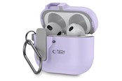 Mobiel - Covers & Cases - Tech-Protect Slim Hook Case for AirPods 4 - Purple - 5906302371181