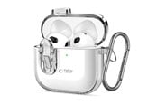 Mobiel - Covers & Cases - Tech-Protect Slim Hook Case for AirPods 4 - Clear - 5906302371792